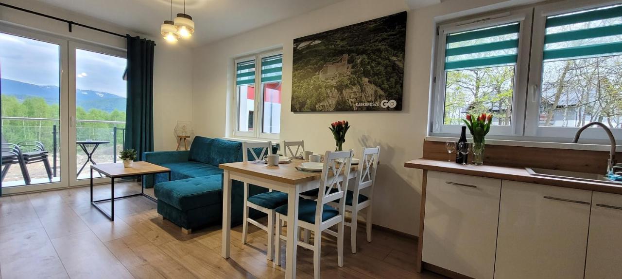 Kolorowe Cieplice - Apartamenty Z Widokiem Na Karkonosze Єленя-Ґура Екстер'єр фото